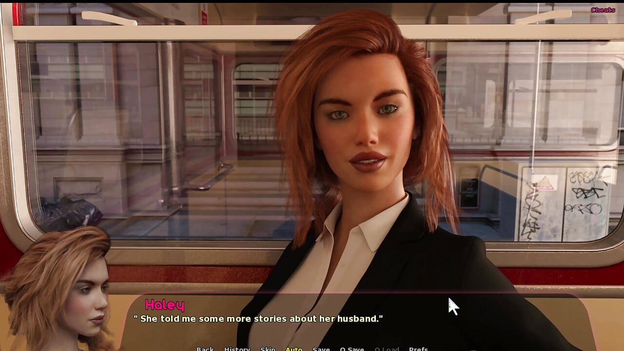 헤일리의 이야기 #2 - 요하네스는 소녀들에게 자외선 차단제를 바르고