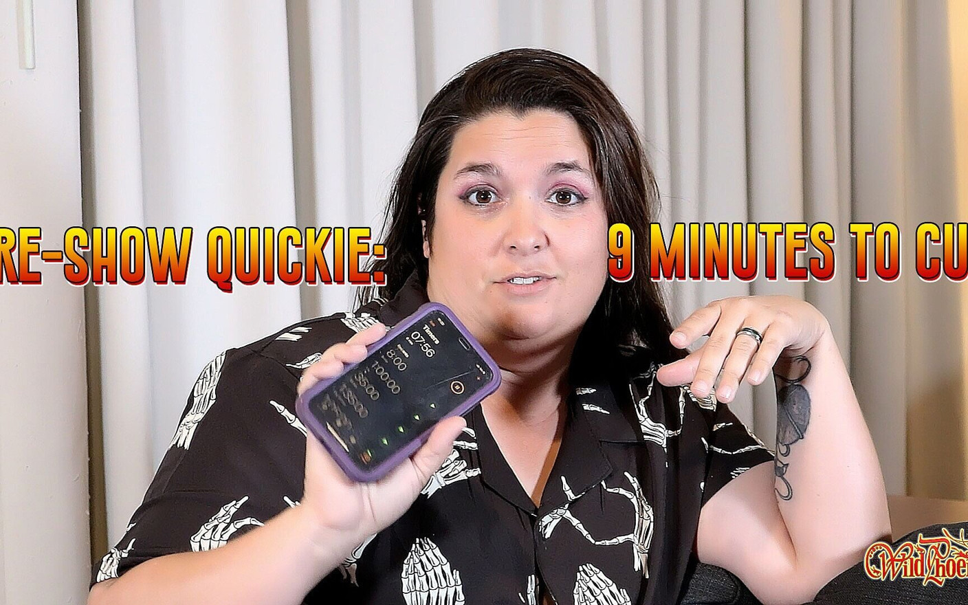 Pre-show Quickie: 9 Minutes to Cum