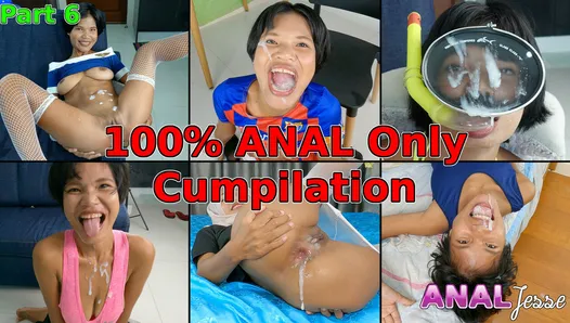 Cumpilation część 6 - tylko anal - Jesse Thai