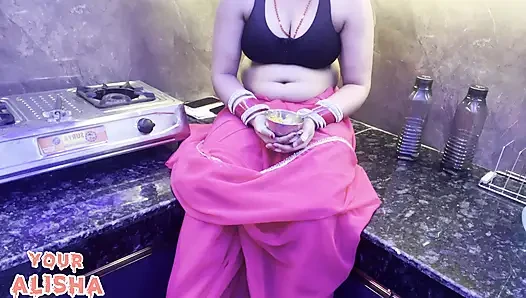 Padosan Chuddakad Aunty Chut Chudai Ka Maja ft. Alisha
