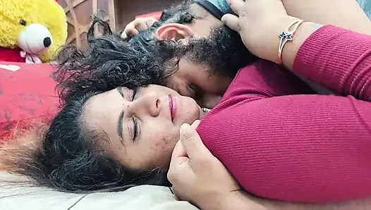 Hot Neck Kiss Finder Lick with Pussy Rub