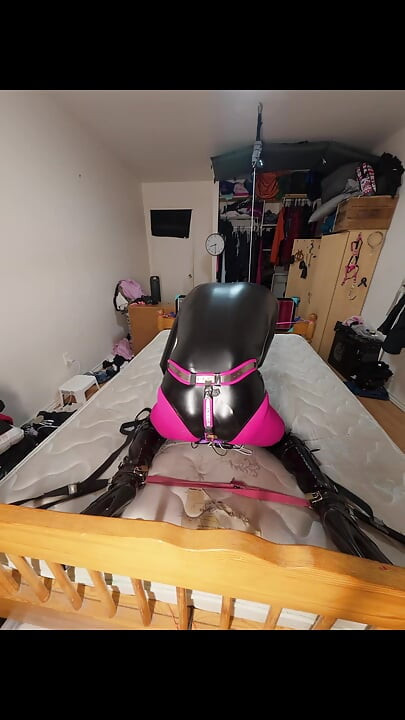 Spred Eagle Self Bondage