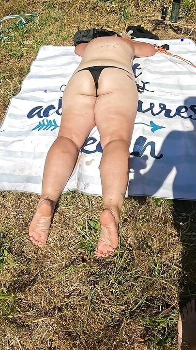 Nude Sunbathing. I Really Want to Encourage Others to Go Offline and Enjoy Real Life