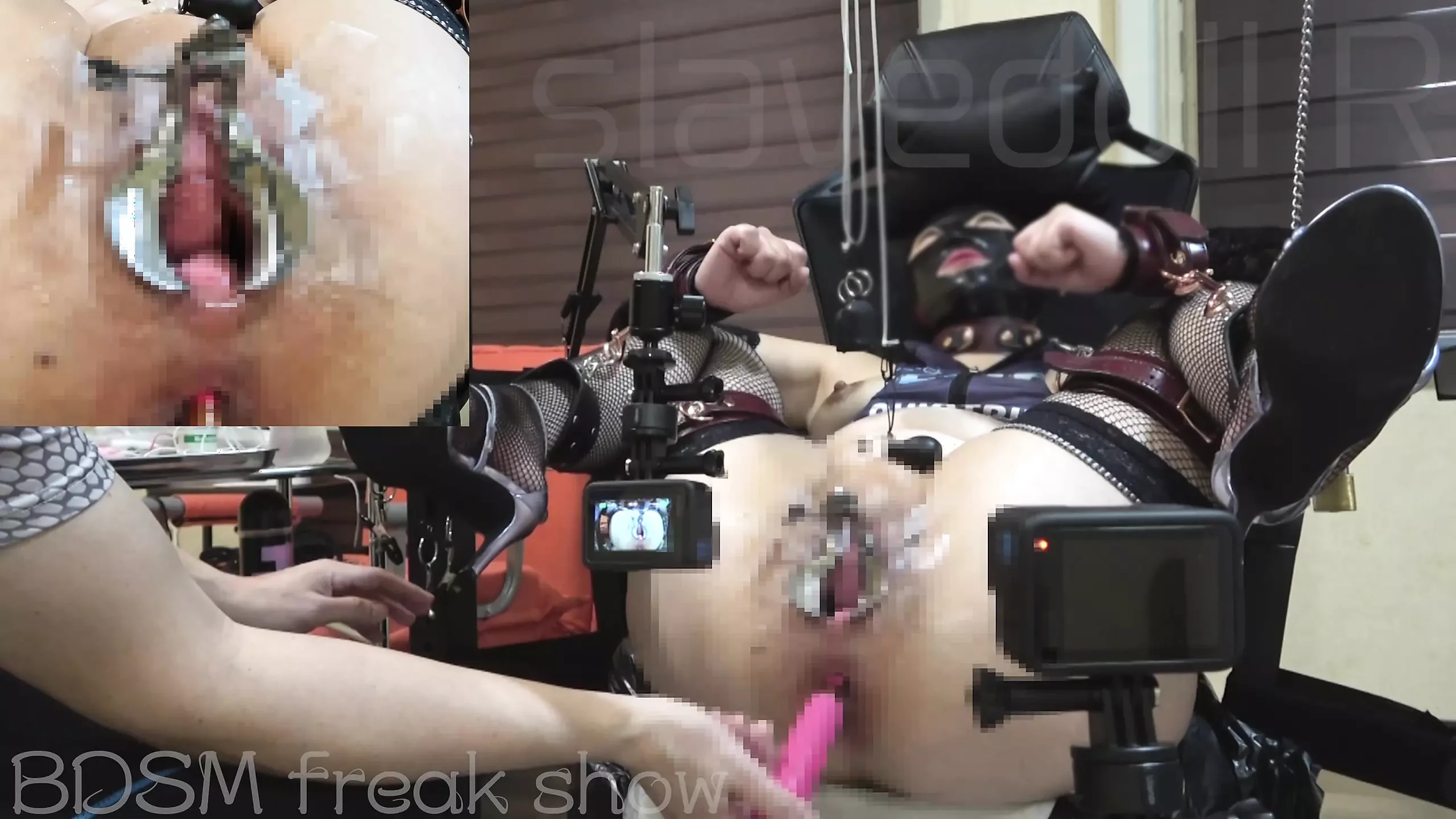 Kinky Slavedoll R vol.008 Fitta vakuum ... Anal dildo sprutar ... Juice som ackumuleras i koppen. (Hela videon på fapHouse)