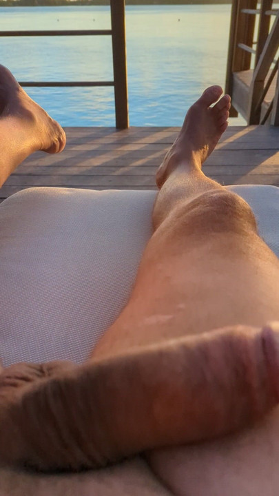 Nua em Bora Bora