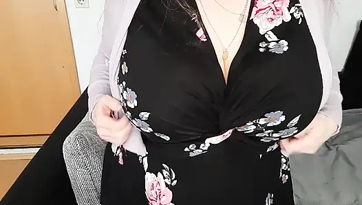 I Get My Big Tits Out of the Bra