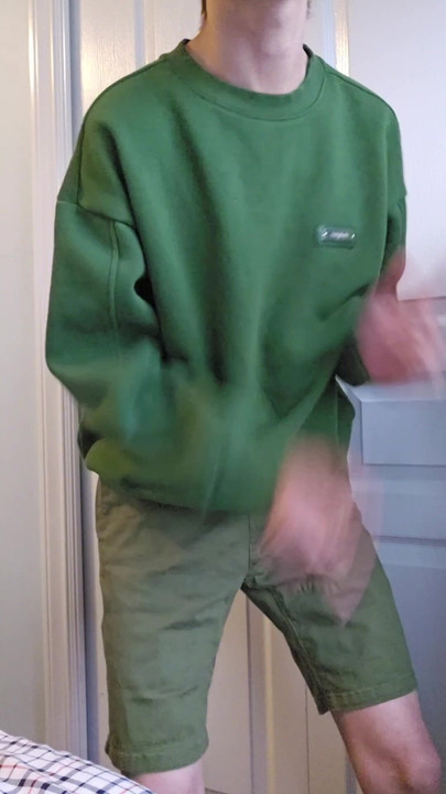 Of course, dancing naked has to take out the  big cock