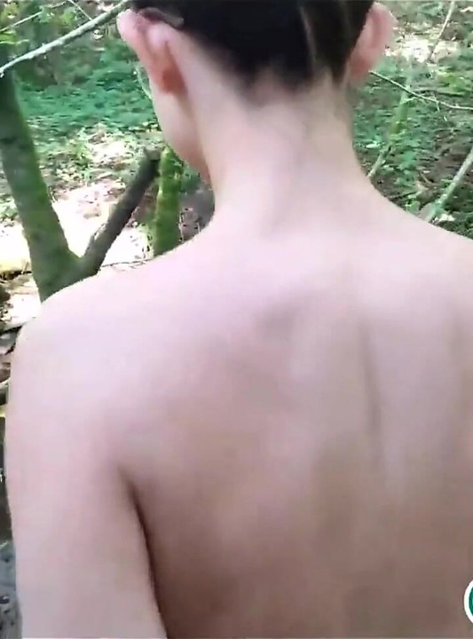 Too Cold Naked Bath in the River