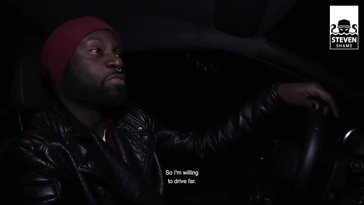 8 inches big black dick, hardcore interracial outdoor in the dark with emo girl, Zeyna, Steven Shame