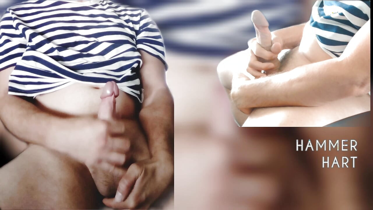 Nice Cock Wanking From Two Perspecitives With Hot Cumshot