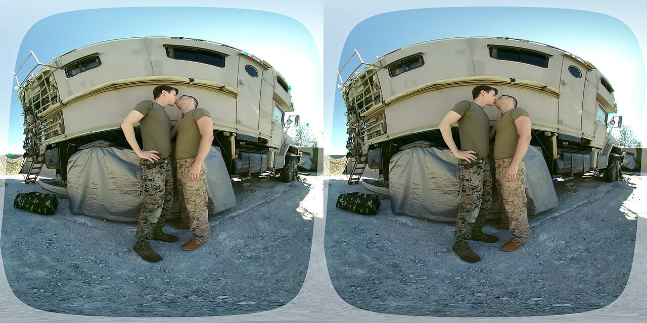Secret bisexual recruit gets his ass pounded by handsome sergeant