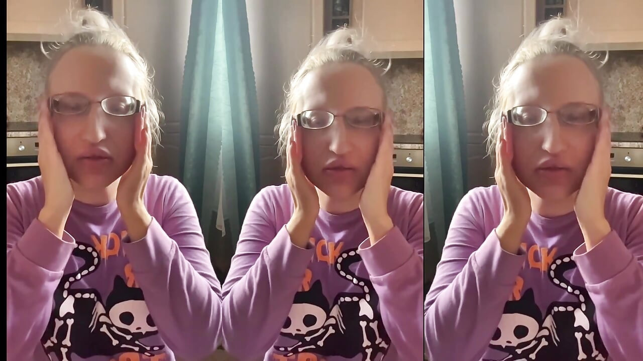 Asmr Chew Sound Effekt mit zeitlupe