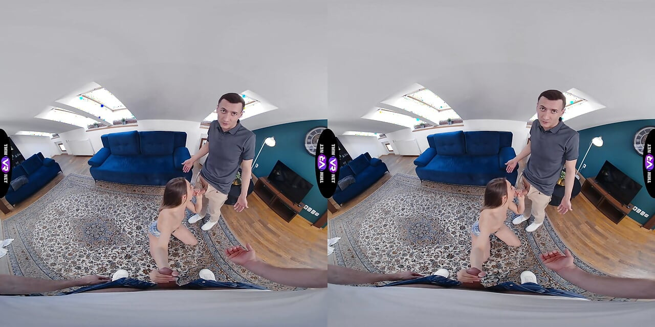 Elena Vedem Fucks Her Idol While Cuckold Boyfriend Watches - TeenMegaWorld