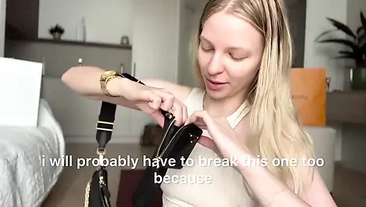 Findom luxus-shopping-haul 12k $ schwerer drain