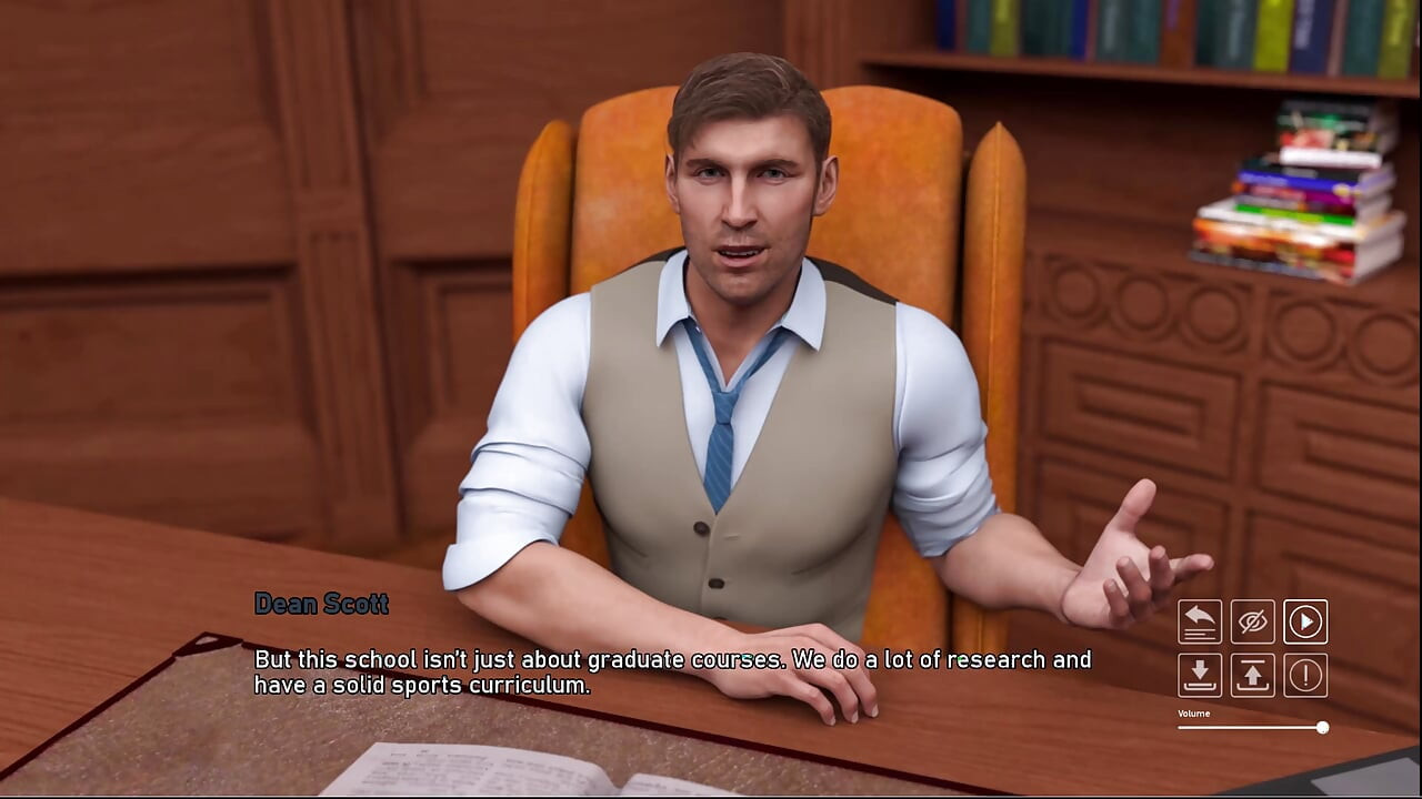 Steps of Debauchery 18 Cant Believe She Will Give the Dean a Blowjob Under His Desk