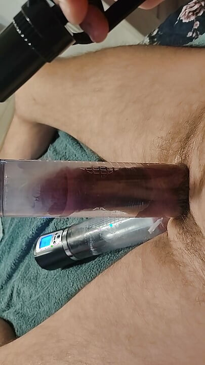 My penis is pumping