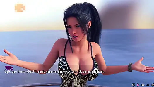 Pure love #10 - Ava gave Johannes a blowjob then a boob job