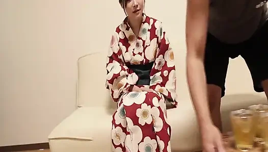 Sommernacht funkeln siegedächtnis mit Hiyori wird zu einer spielerischen und intimen Begegnung zu Hause