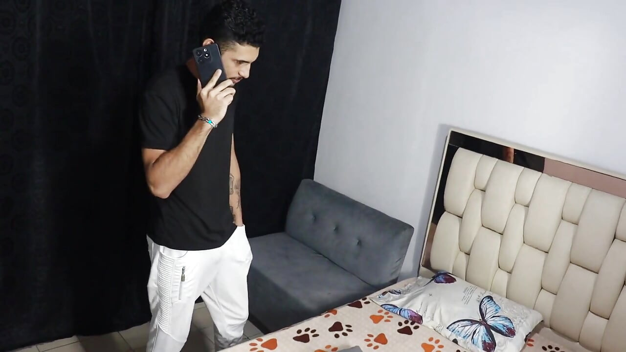 I Buy a Bed for My Slim, Brunette Step-sister and She Gets Excited and Tells Me to Break in the Bed. Porn in Spanish