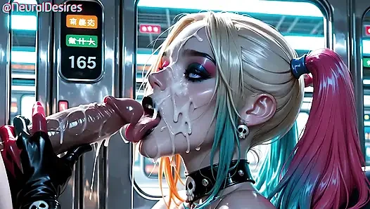 Harley Quinn’s Naughty Little Crime Spree Ai Generated