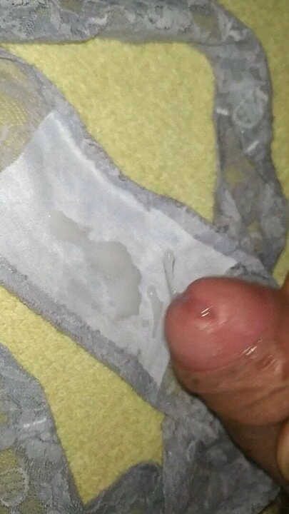 Cum in new panties 4