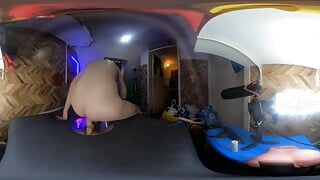 Tyłek dildo vr film