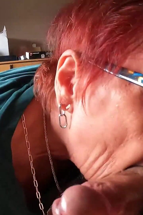 Licking and Teasing His Hard Cock