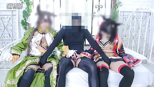 Sınırlı mı, birinci bölüm mü? Secret uma musume?inspired cosplay meetup, yakın arkadaşlarıyla üçlü oyun ve samimi bir final
