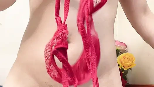 Zierliche sexy erstaunliches kleines arschloch perfekter körper von Hana und busch muschi