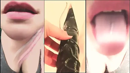 Versi video peregangan mulut cowok kulit hitam kontol besar