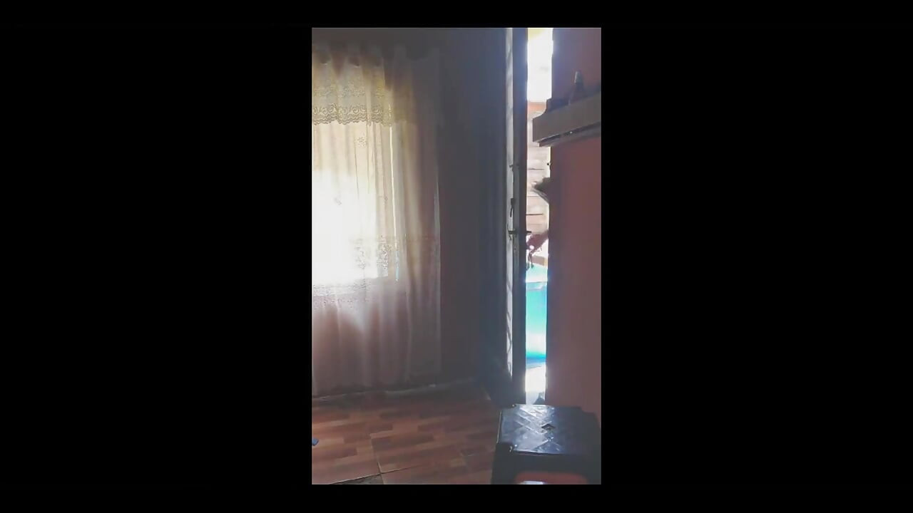 Hot Cleaning Maid Gets Horny and Starts Masturbating on the Counter