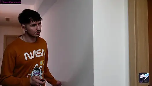 Unexpected Threesome With my Slutty Roommate - Luvmazer Thrusting Dildo