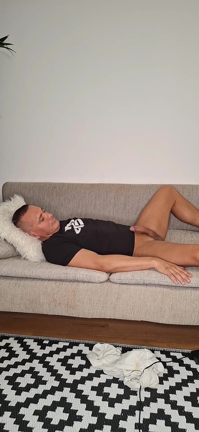 I Love How Albert Cuming. Enjoy a Handjob After Woke up
