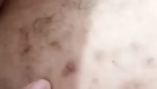 Amateur couple with her giving a blowjob until her mouth is full of cum.