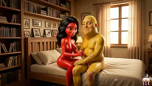 Episode 1 - Cute Strawberry Girl and Potato Man Sharing Sensual Moments AI Hentai