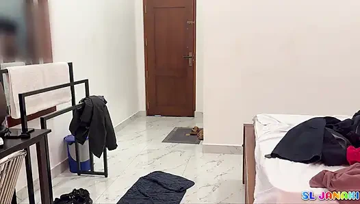 Gerçek güzel çift otel odasında seks yapıyor