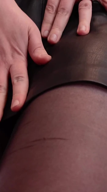 Emotional moment from "Hairy Pussy Cum Eating Instructions CEI - Arya Grander - FemDom POV and JOI free porn video - pin up"