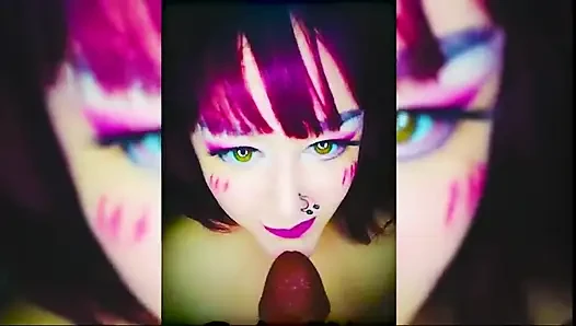 BBC-dildo lutscht keinen ton