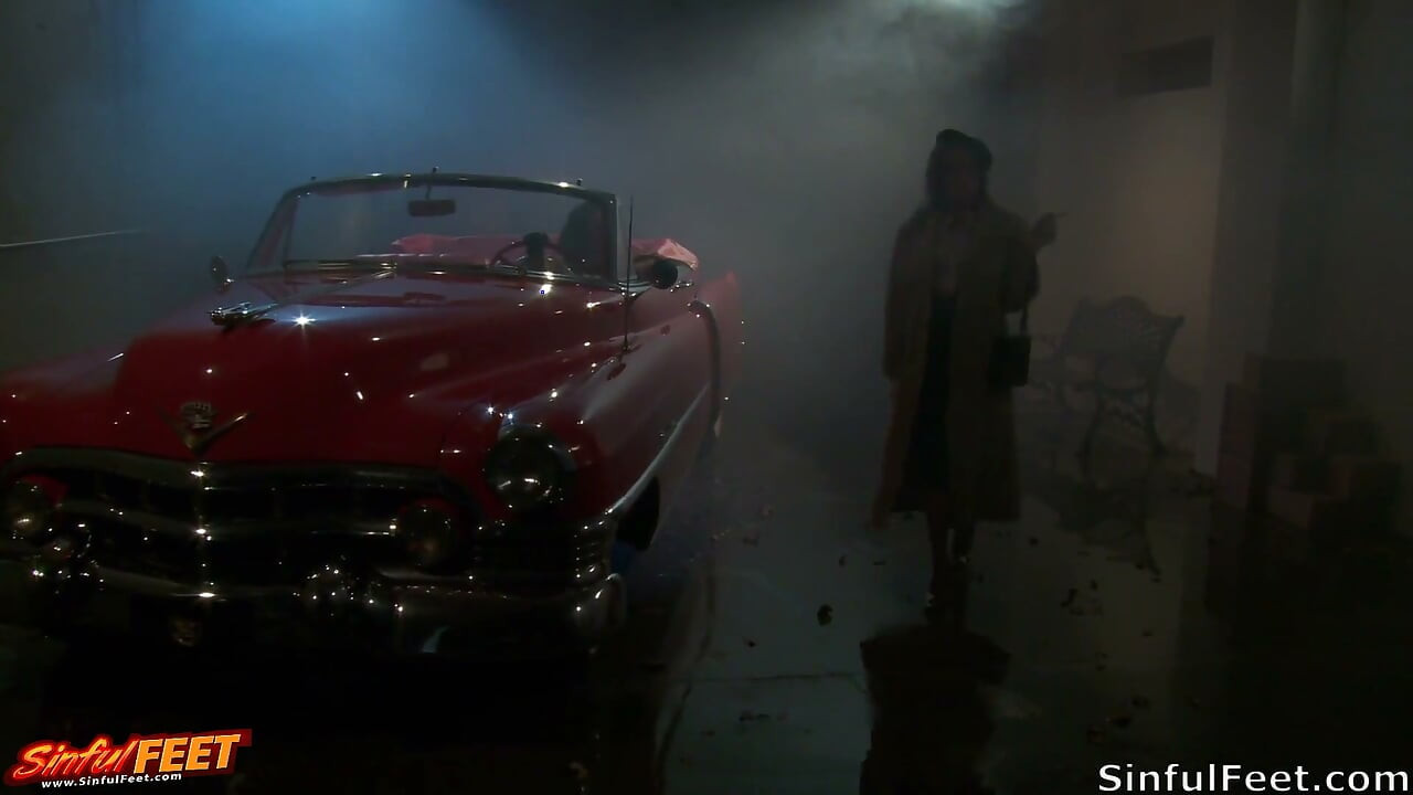 Celeste Star And Linsey Mckenzie Fuck On The Roof Of A Vintage Car