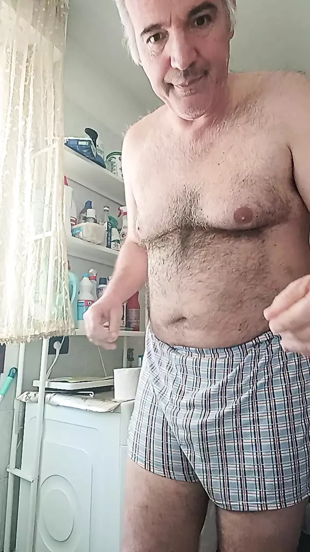 A Cumshot in the Bathroom Before Going Out