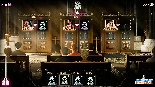 Saudara perempuan dalam gameplay dosa bagian 6 - gerakan terhitung untuk mempengaruhi raquel
