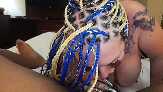 M glück bekommt seinen ersten geschmack von bondage