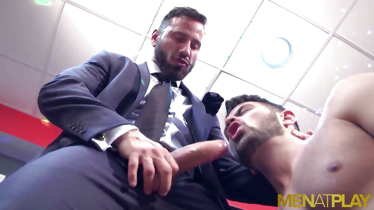MENATPLAY - Latino Robbie Rojo anal fucked by Antonio Miracle