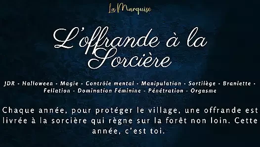 French Audio Porn | The witch uses you for your pleasure
