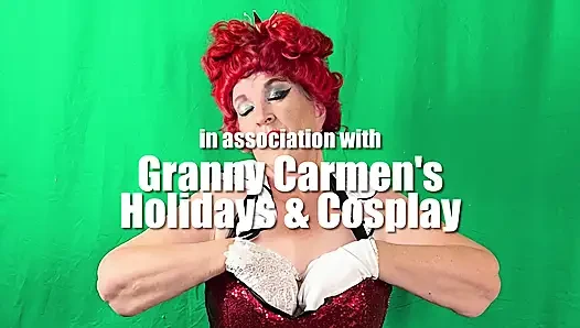 The Gilf Queen of Hearts' Suck, Vibrator Play, Fuck Orgasms & Creampie 101325CAMS245M