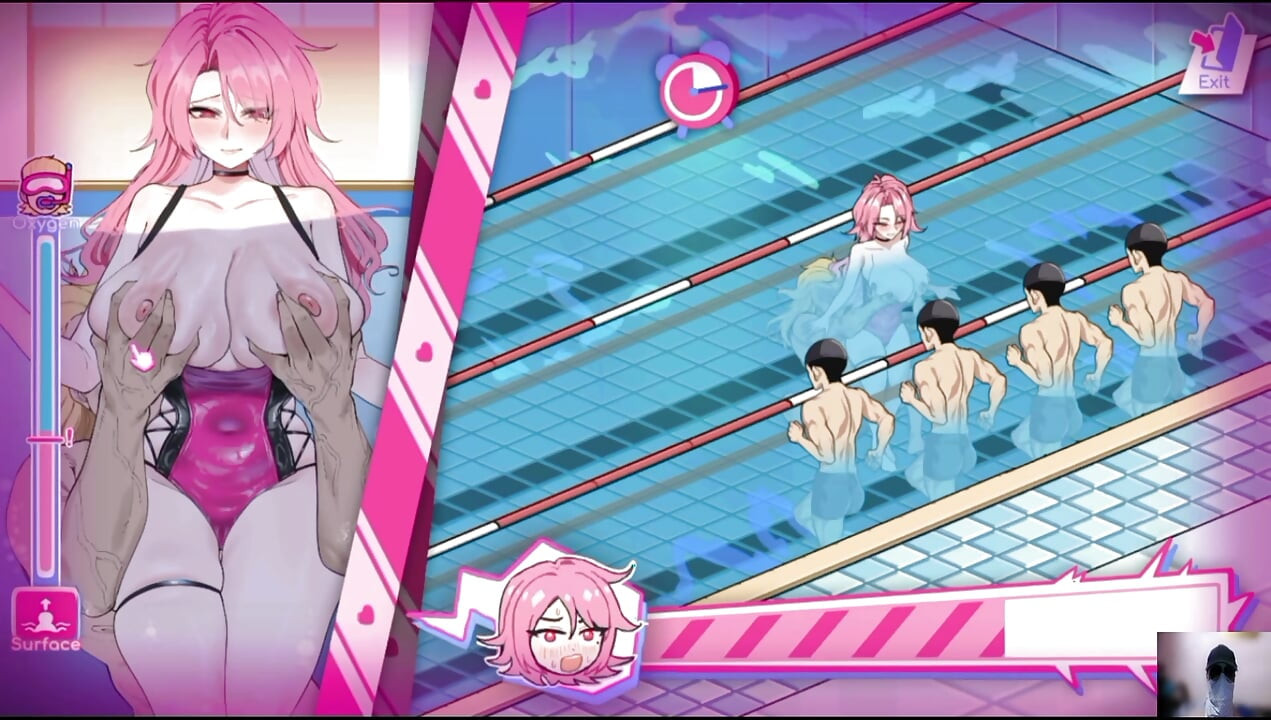 EP-2 "Lifeguard holic gameplay! NTR HENTAI GAME! I gave a cheating gf private swimming lessons!
