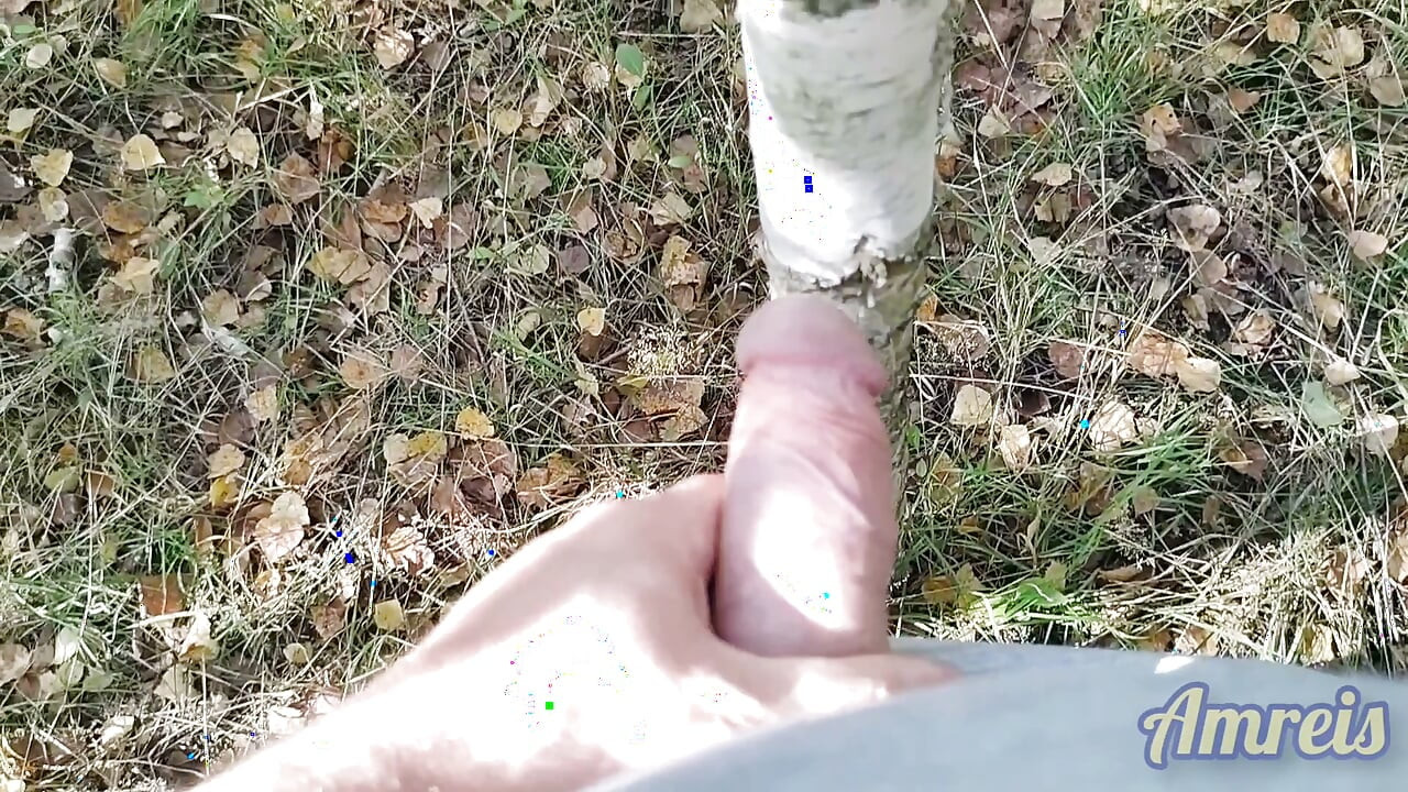Jerking off in the woods near the highway. I almost got caught!