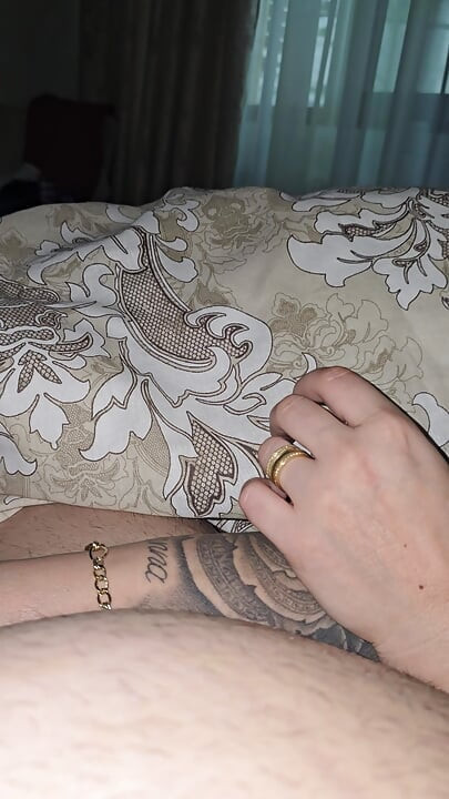 Step mom hand help step son big dick with low erection