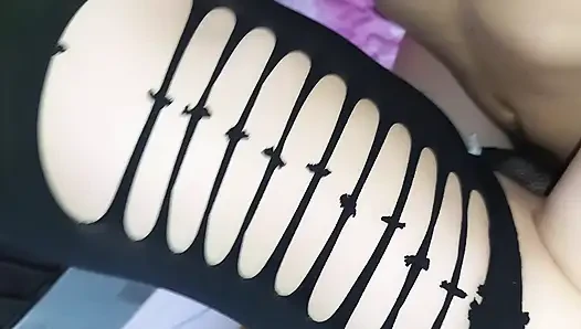 masturbating