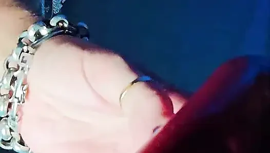 Bratty mavi saçlı domme 5 dakika boyunca seni azdırıyor - iyi şanslar direnme